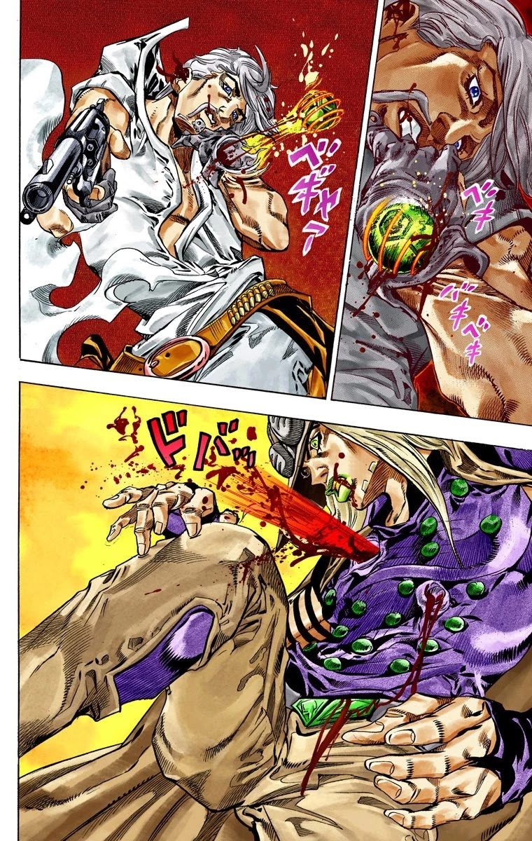 JoJo's Bizarre Adventure Part 7 - Steel Ball Run (Official Colored) Chapter 35 page 36 - Chapter 35: The True Man's World Part 3