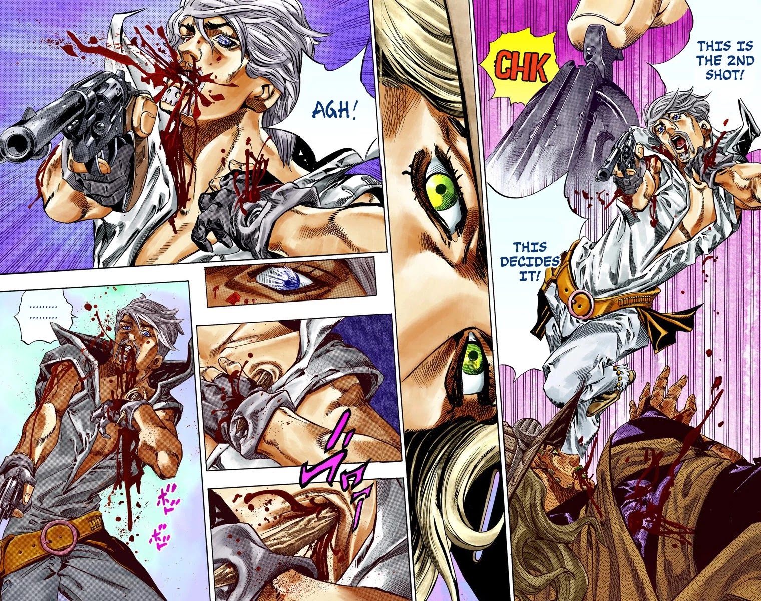 JoJo's Bizarre Adventure Part 7 - Steel Ball Run (Official Colored) Chapter 35 page 38 - Chapter 35: The True Man's World Part 3