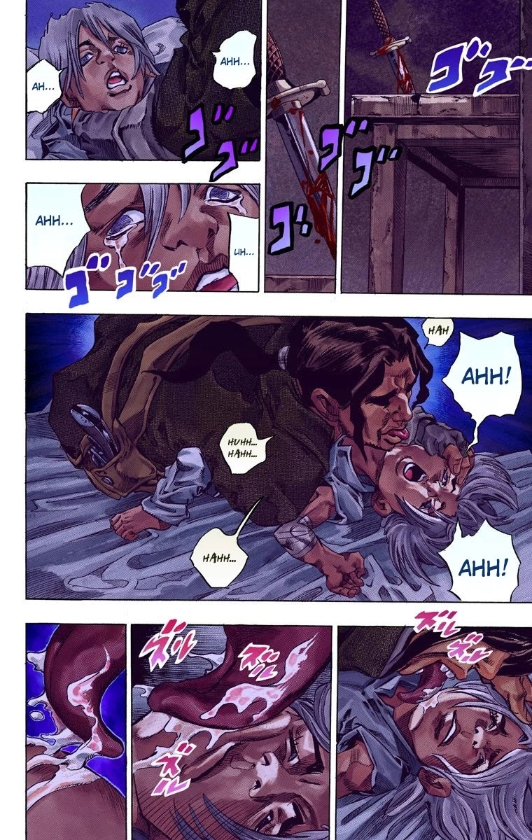 JoJo's Bizarre Adventure Part 7 - Steel Ball Run (Official Colored) Chapter 35 page 6 - Chapter 35: The True Man's World Part 3