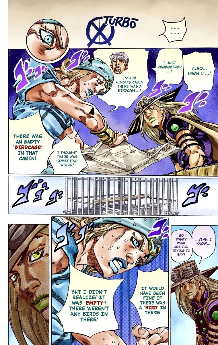 JoJo's Bizarre Adventure Part 7 - Steel Ball Run (Official Colored) Chapter 36 page 17 - Chapter 36: The Green Tombstone Part 1