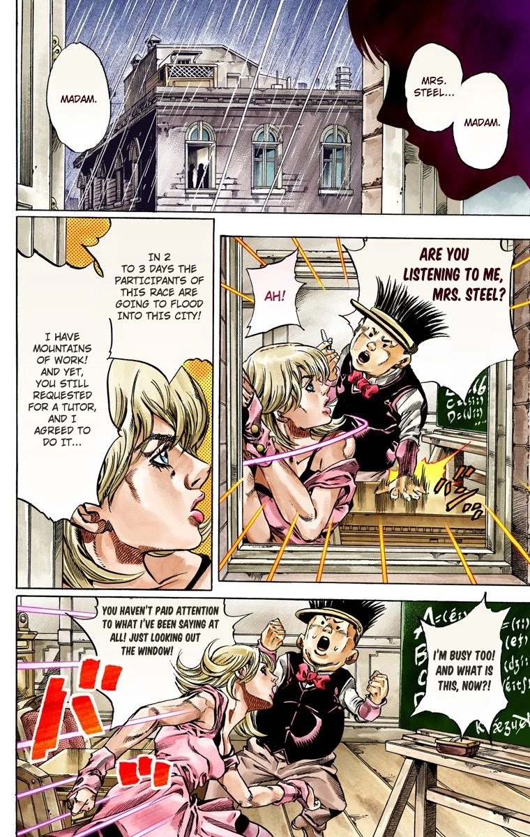 JoJo's Bizarre Adventure Part 7 - Steel Ball Run (Official Colored) Chapter 36 page 25 - Chapter 36: The Green Tombstone Part 1