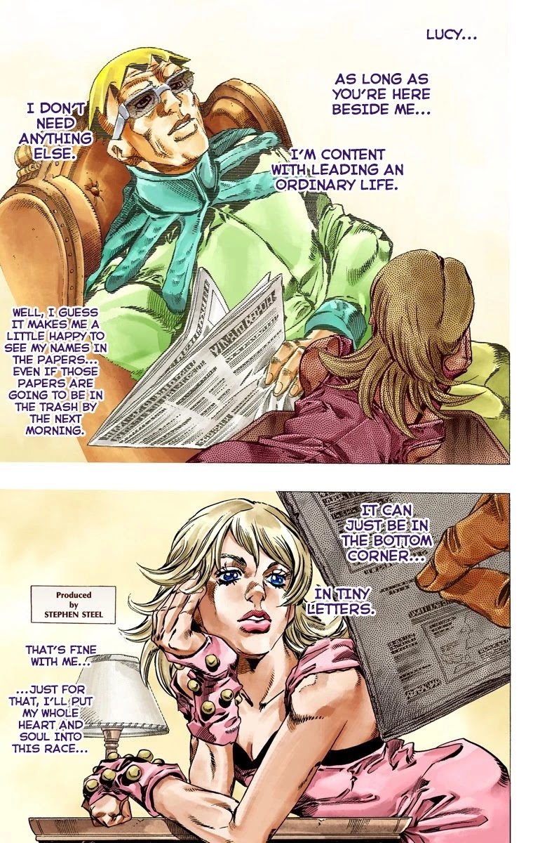 JoJo's Bizarre Adventure Part 7 - Steel Ball Run (Official Colored) Chapter 36 page 28 - Chapter 36: The Green Tombstone Part 1