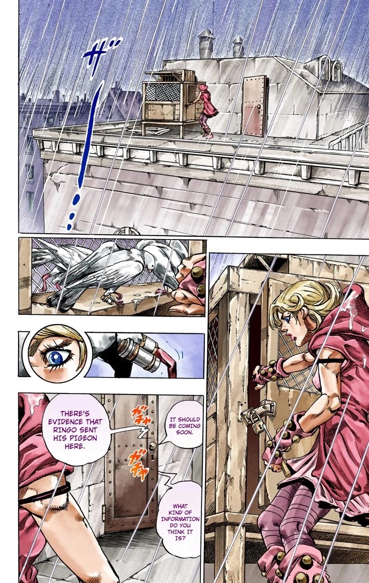 JoJo's Bizarre Adventure Part 7 - Steel Ball Run (Official Colored) Chapter 36 page 33 - Chapter 36: The Green Tombstone Part 1