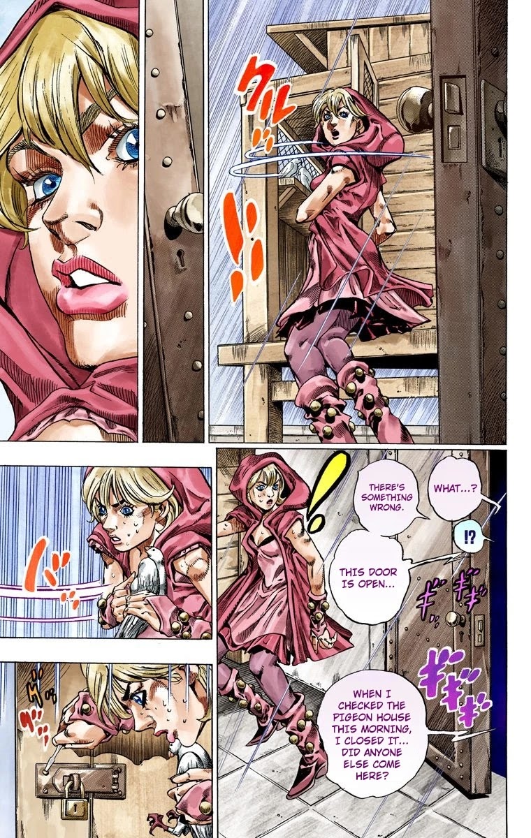 JoJo's Bizarre Adventure Part 7 - Steel Ball Run (Official Colored) Chapter 36 page 34 - Chapter 36: The Green Tombstone Part 1