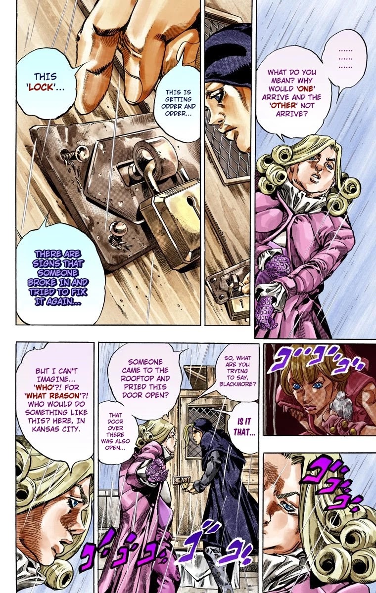 JoJo's Bizarre Adventure Part 7 - Steel Ball Run (Official Colored) Chapter 36 page 41 - Chapter 36: The Green Tombstone Part 1