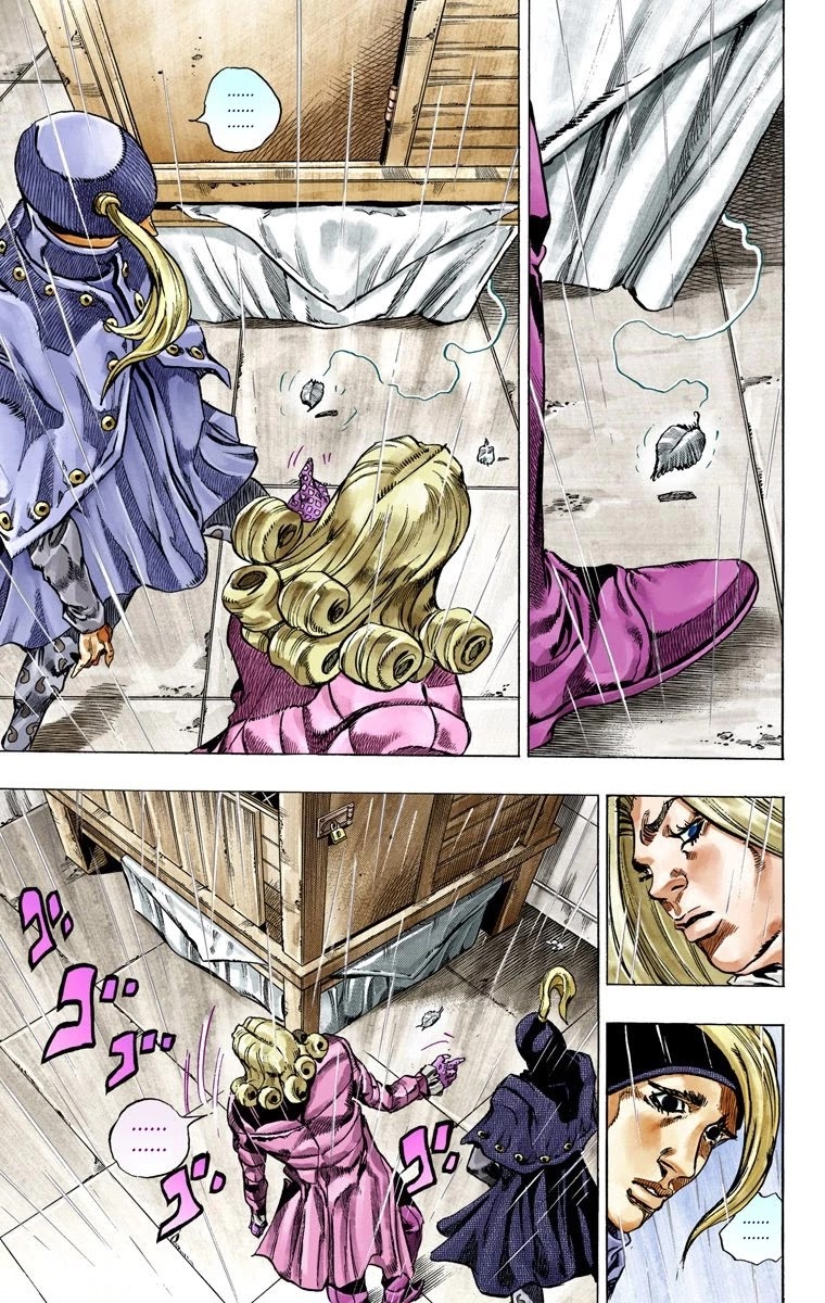 JoJo's Bizarre Adventure Part 7 - Steel Ball Run (Official Colored) Chapter 36 page 44 - Chapter 36: The Green Tombstone Part 1