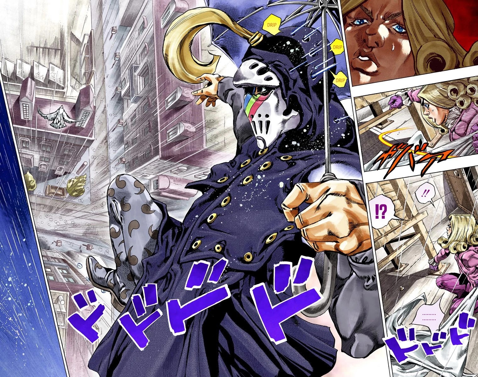 JoJo's Bizarre Adventure Part 7 - Steel Ball Run (Official Colored) Chapter 36 page 49 - Chapter 36: The Green Tombstone Part 1