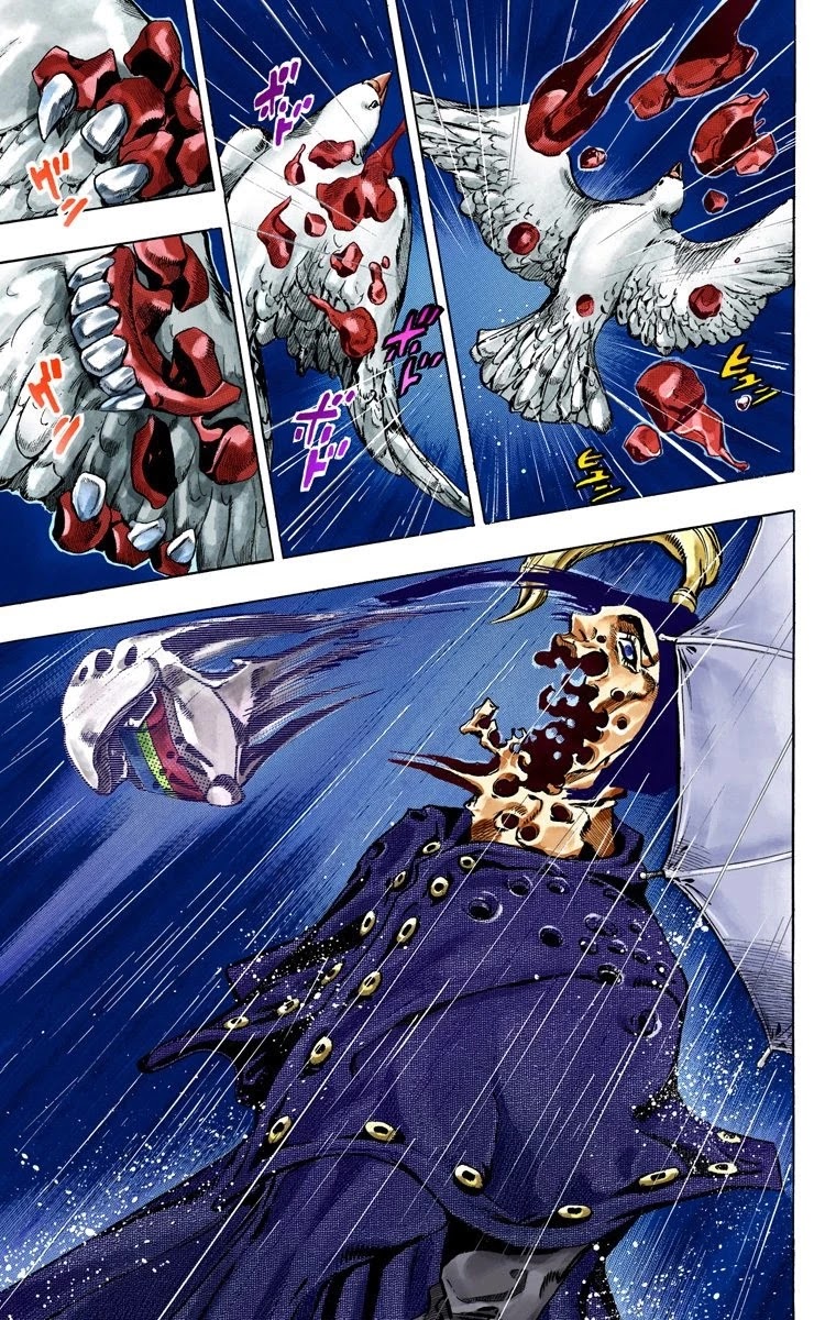 JoJo's Bizarre Adventure Part 7 - Steel Ball Run (Official Colored) Chapter 36 page 51 - Chapter 36: The Green Tombstone Part 1