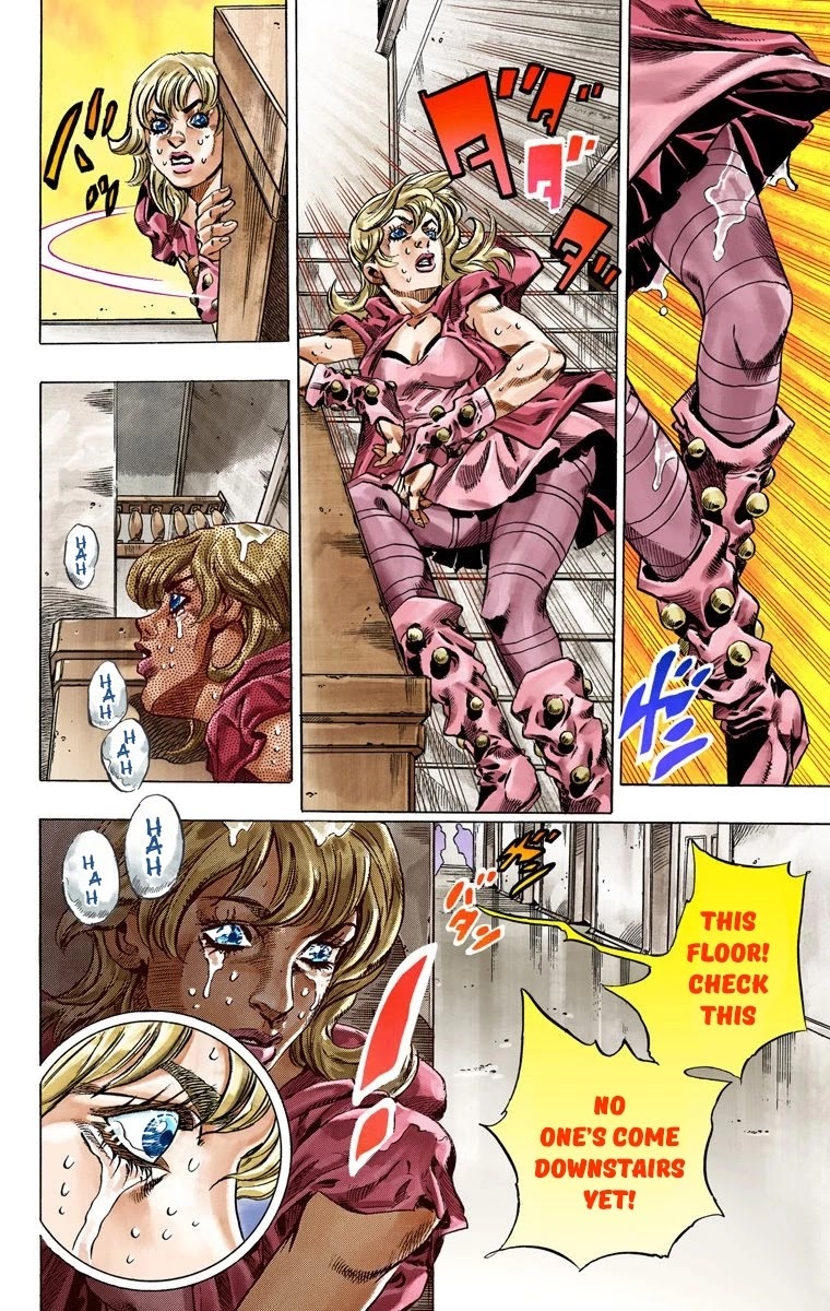 JoJo's Bizarre Adventure Part 7 - Steel Ball Run (Official Colored) Chapter 36 page 54 - Chapter 36: The Green Tombstone Part 1
