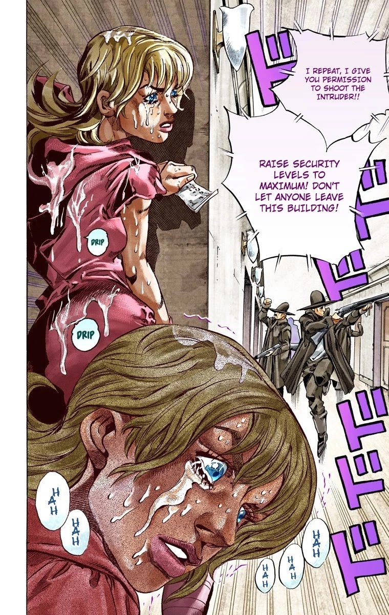 JoJo's Bizarre Adventure Part 7 - Steel Ball Run (Official Colored) Chapter 36 page 56 - Chapter 36: The Green Tombstone Part 1