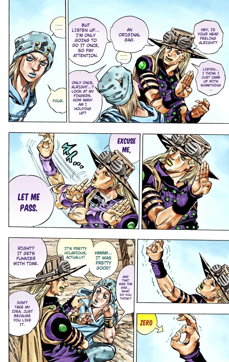 JoJo's Bizarre Adventure Part 7 - Steel Ball Run (Official Colored) Chapter 36 page 6 - Chapter 36: The Green Tombstone Part 1
