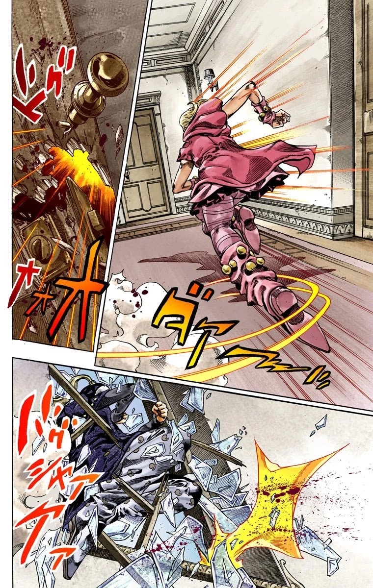 JoJo's Bizarre Adventure Part 7 - Steel Ball Run (Official Colored) Chapter 37 page 11 - Chapter 37: The Green Tombstone Part 2