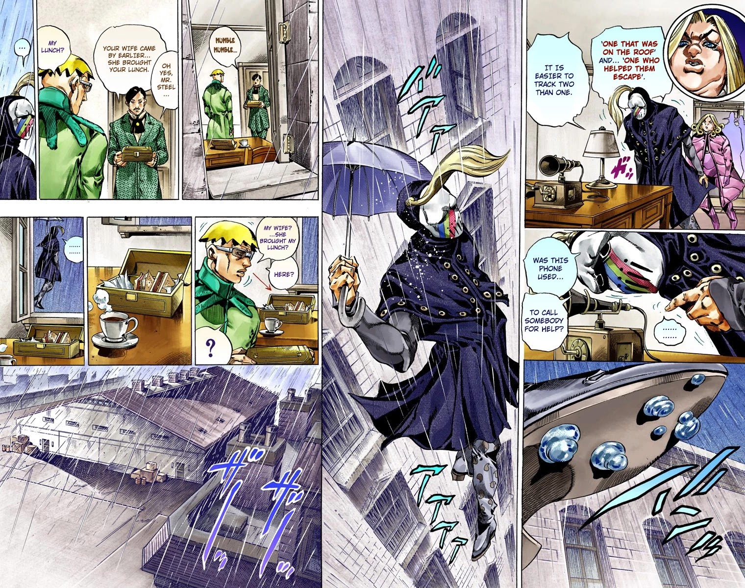 JoJo's Bizarre Adventure Part 7 - Steel Ball Run (Official Colored) Chapter 37 page 18 - Chapter 37: The Green Tombstone Part 2