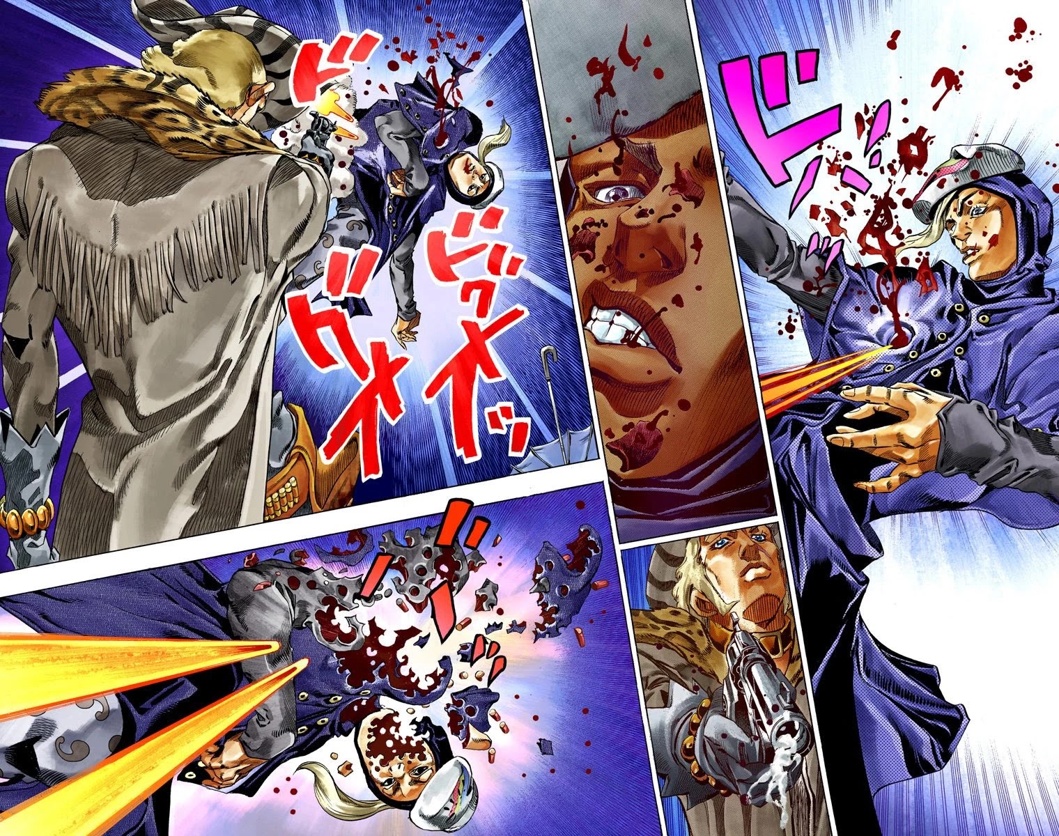 JoJo's Bizarre Adventure Part 7 - Steel Ball Run (Official Colored) Chapter 37 page 30 - Chapter 37: The Green Tombstone Part 2