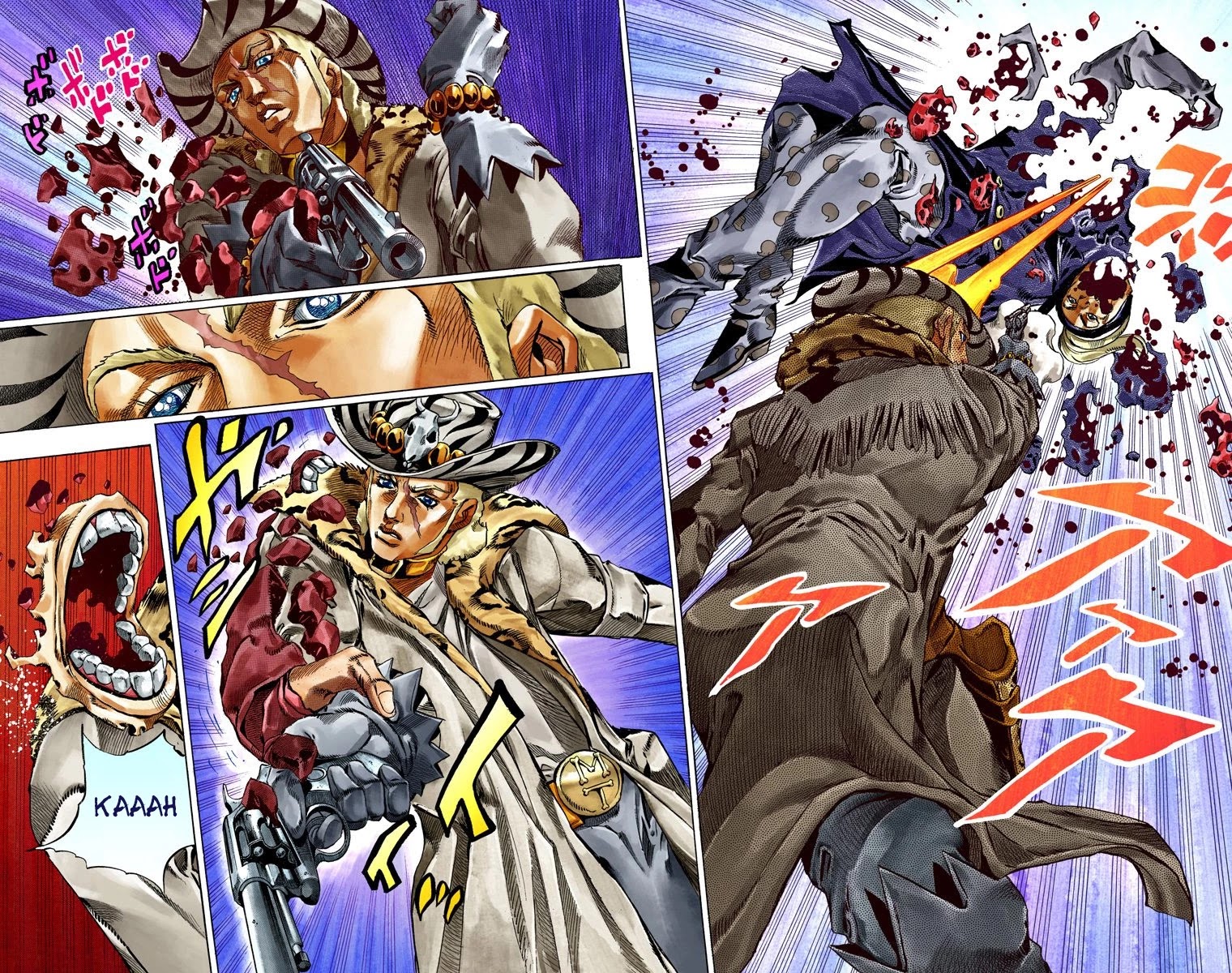 JoJo's Bizarre Adventure Part 7 - Steel Ball Run (Official Colored) Chapter 37 page 31 - Chapter 37: The Green Tombstone Part 2
