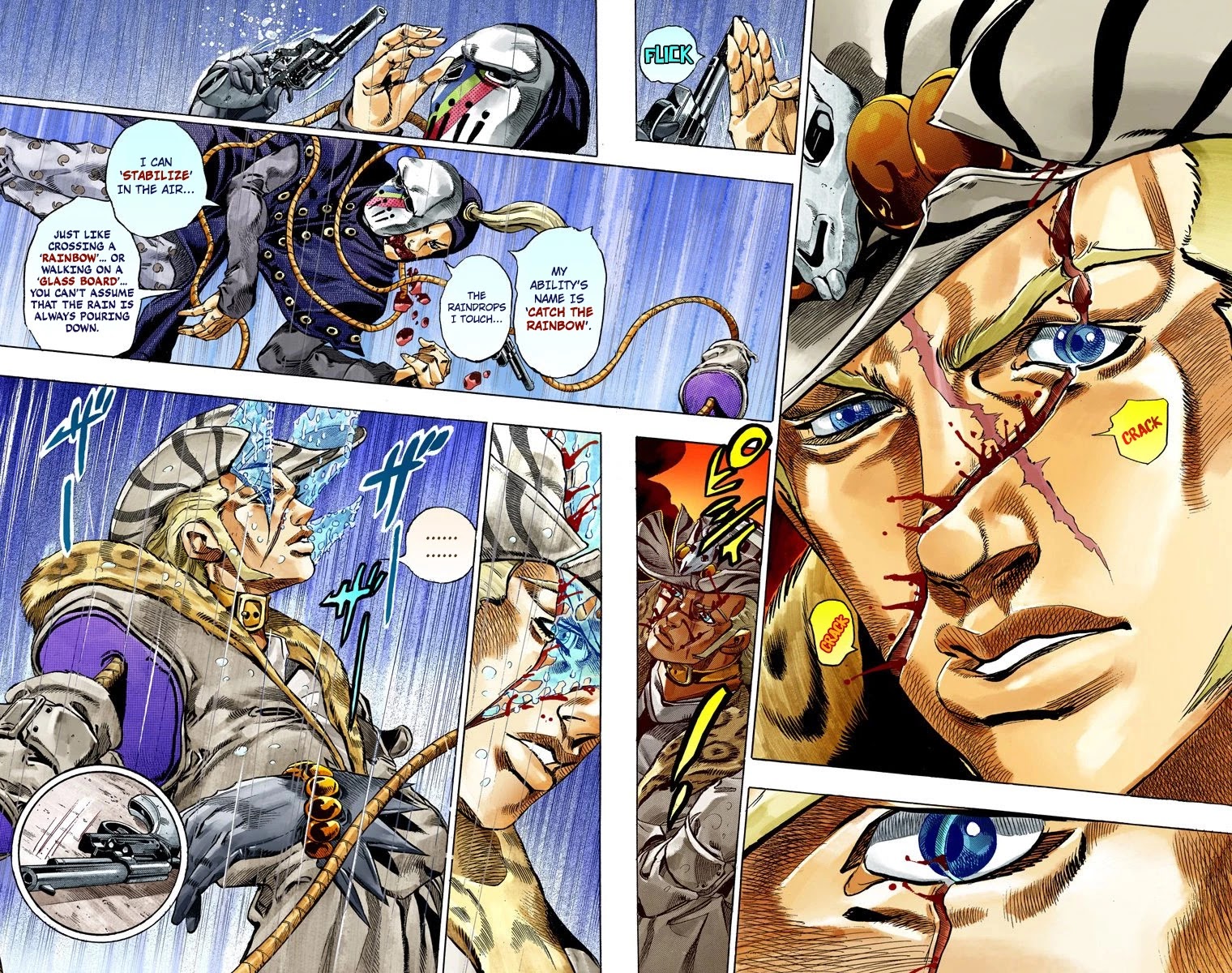 JoJo's Bizarre Adventure Part 7 - Steel Ball Run (Official Colored) Chapter 37 page 35 - Chapter 37: The Green Tombstone Part 2