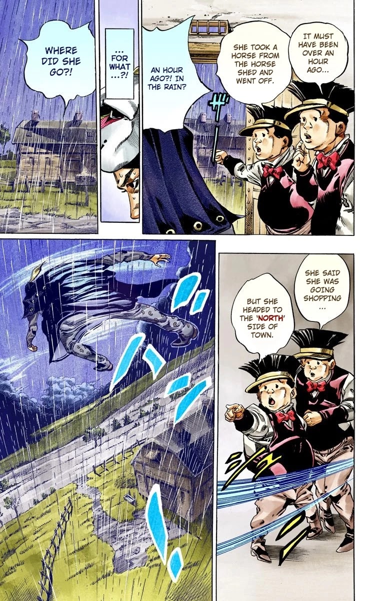 JoJo's Bizarre Adventure Part 7 - Steel Ball Run (Official Colored) Chapter 37 page 40 - Chapter 37: The Green Tombstone Part 2