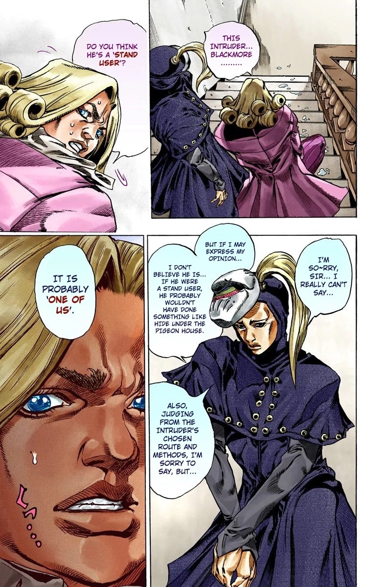 JoJo's Bizarre Adventure Part 7 - Steel Ball Run (Official Colored) Chapter 37 page 6 - Chapter 37: The Green Tombstone Part 2
