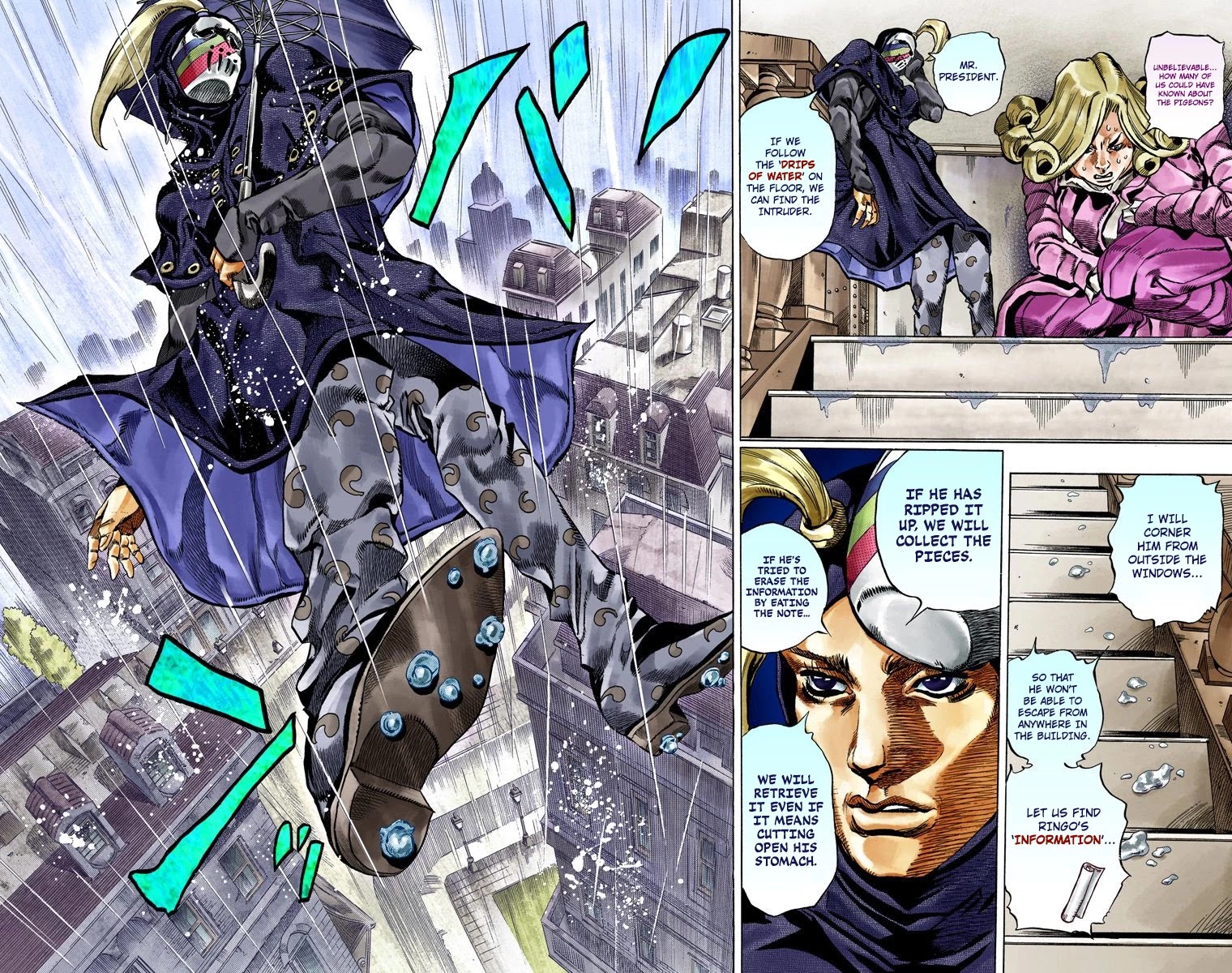 JoJo's Bizarre Adventure Part 7 - Steel Ball Run (Official Colored) Chapter 37 page 7 - Chapter 37: The Green Tombstone Part 2
