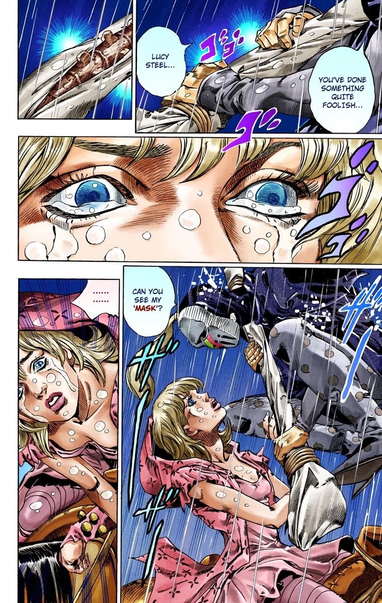 JoJo's Bizarre Adventure Part 7 - Steel Ball Run (Official Colored) Chapter 38 page 3 - Chapter 38: Catch the Rainbow (On That Stormy Night) Part 1
