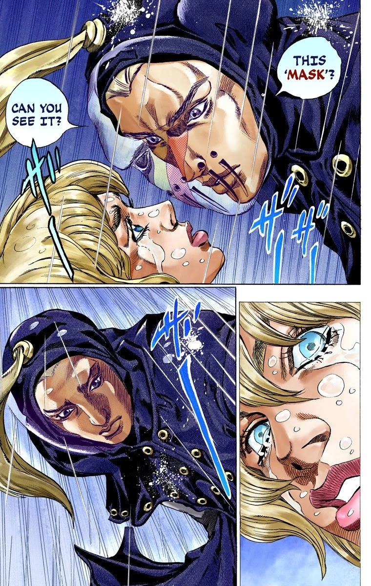 JoJo's Bizarre Adventure Part 7 - Steel Ball Run (Official Colored) Chapter 38 page 4 - Chapter 38: Catch the Rainbow (On That Stormy Night) Part 1
