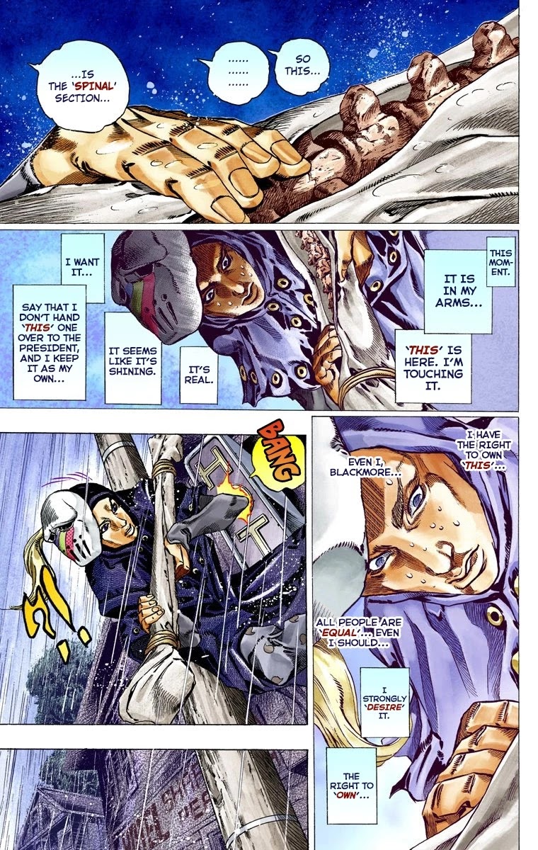 JoJo's Bizarre Adventure Part 7 - Steel Ball Run (Official Colored) Chapter 38 page 7 - Chapter 38: Catch the Rainbow (On That Stormy Night) Part 1