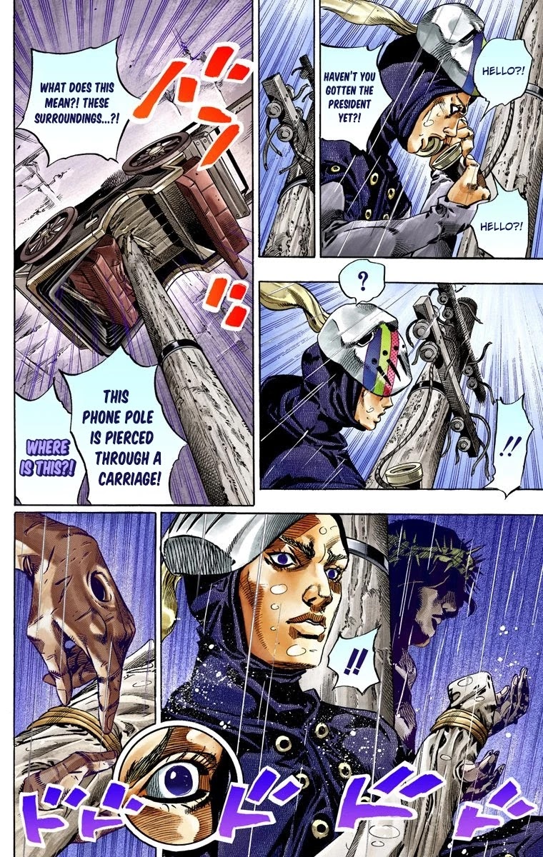 JoJo's Bizarre Adventure Part 7 - Steel Ball Run (Official Colored) Chapter 38 page 9 - Chapter 38: Catch the Rainbow (On That Stormy Night) Part 1