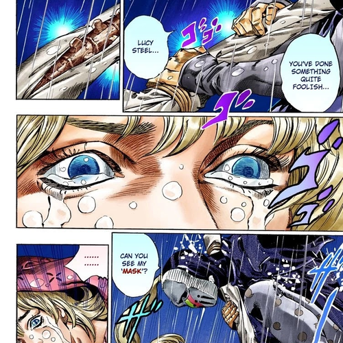 JoJo's Bizarre Adventure Part 7 - Steel Ball Run (Official Colored) Chapter 38: Catch the Rainbow (On That Stormy Night) Part 1 cover