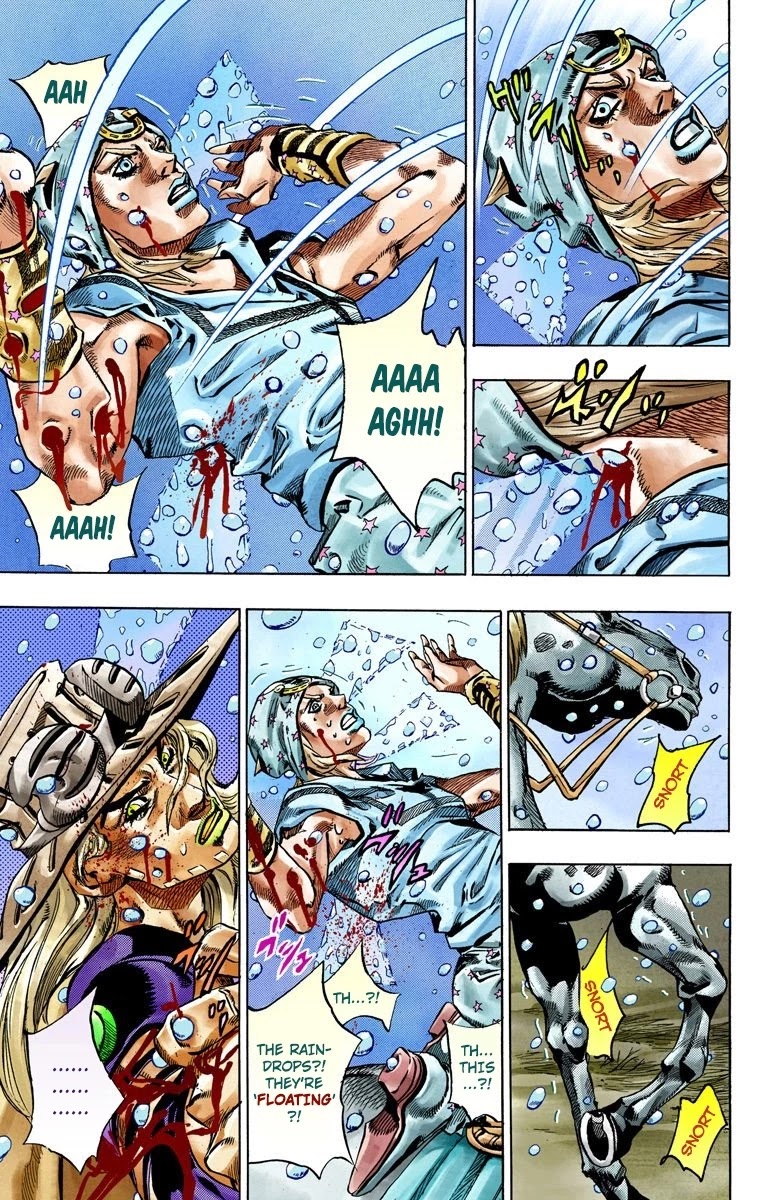 JoJo's Bizarre Adventure Part 7 - Steel Ball Run (Official Colored) Chapter 39 page 32 - Chapter 39: Catch the Rainbow (On That Stormy Night) Part 2