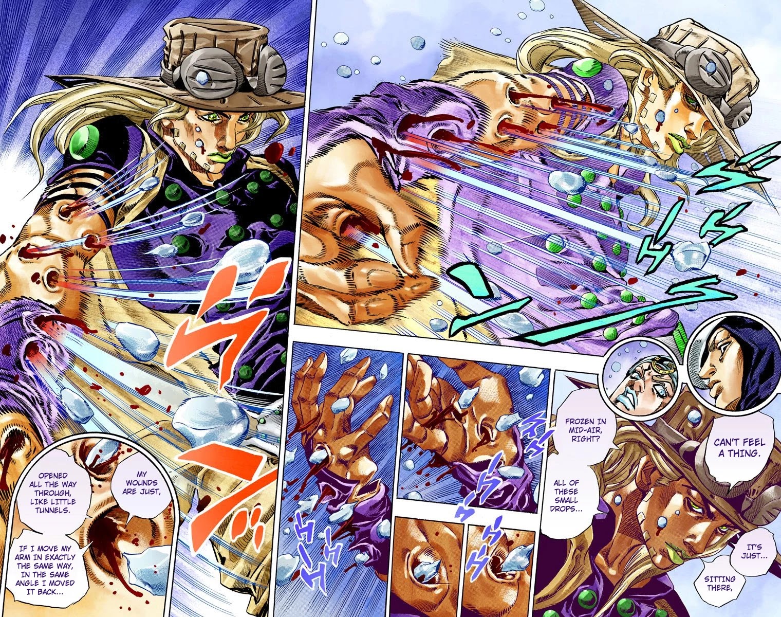 JoJo's Bizarre Adventure Part 7 - Steel Ball Run (Official Colored) Chapter 39 page 38 - Chapter 39: Catch the Rainbow (On That Stormy Night) Part 2