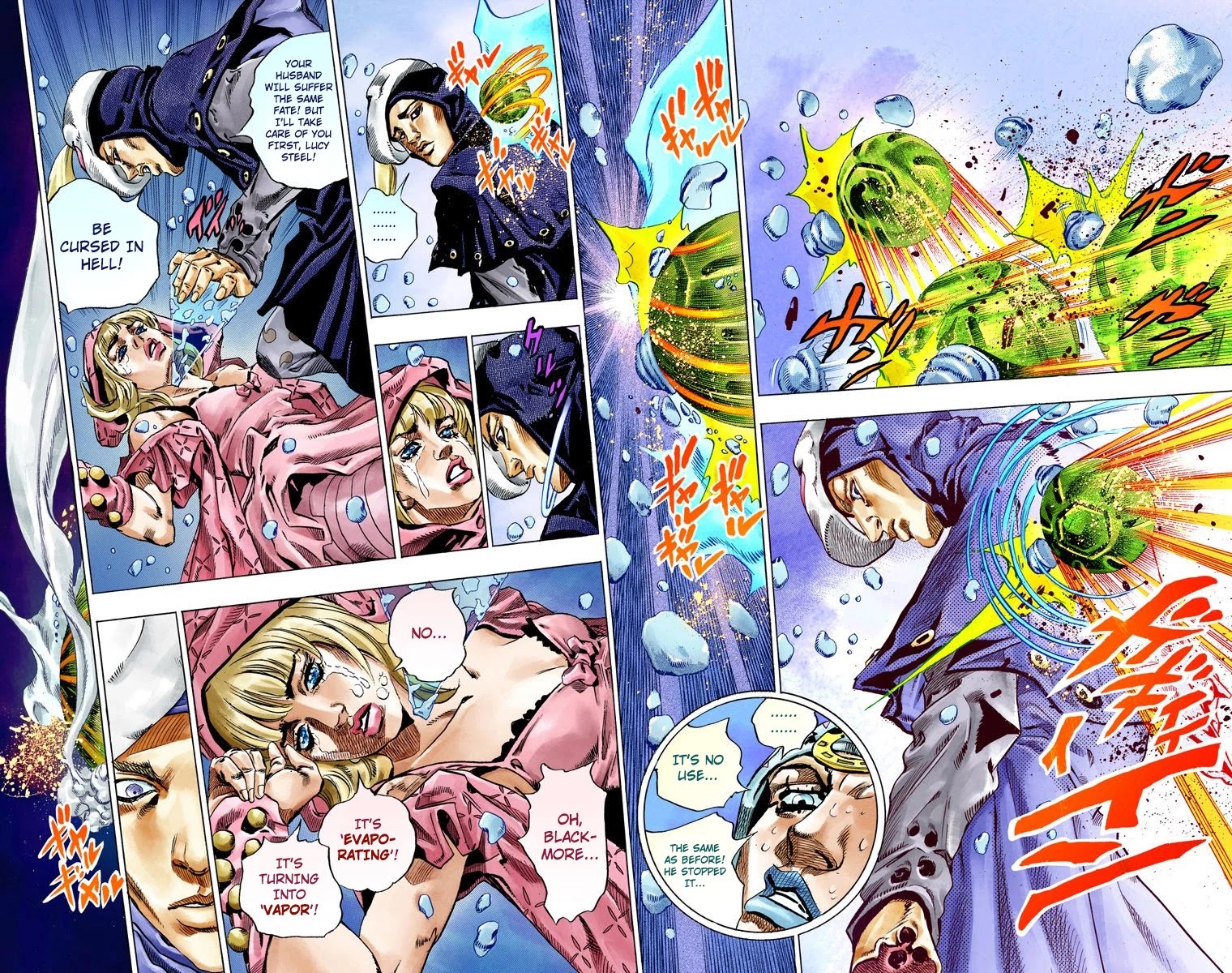 JoJo's Bizarre Adventure Part 7 - Steel Ball Run (Official Colored) Chapter 39 page 41 - Chapter 39: Catch the Rainbow (On That Stormy Night) Part 2