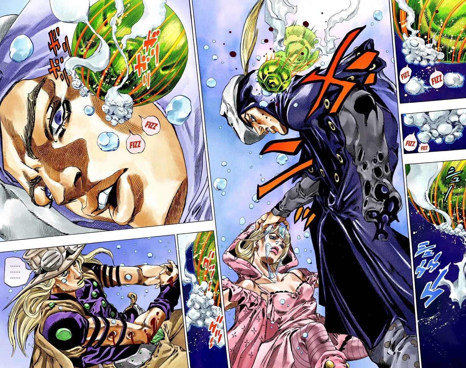 JoJo's Bizarre Adventure Part 7 - Steel Ball Run (Official Colored) Chapter 39 page 42 - Chapter 39: Catch the Rainbow (On That Stormy Night) Part 2