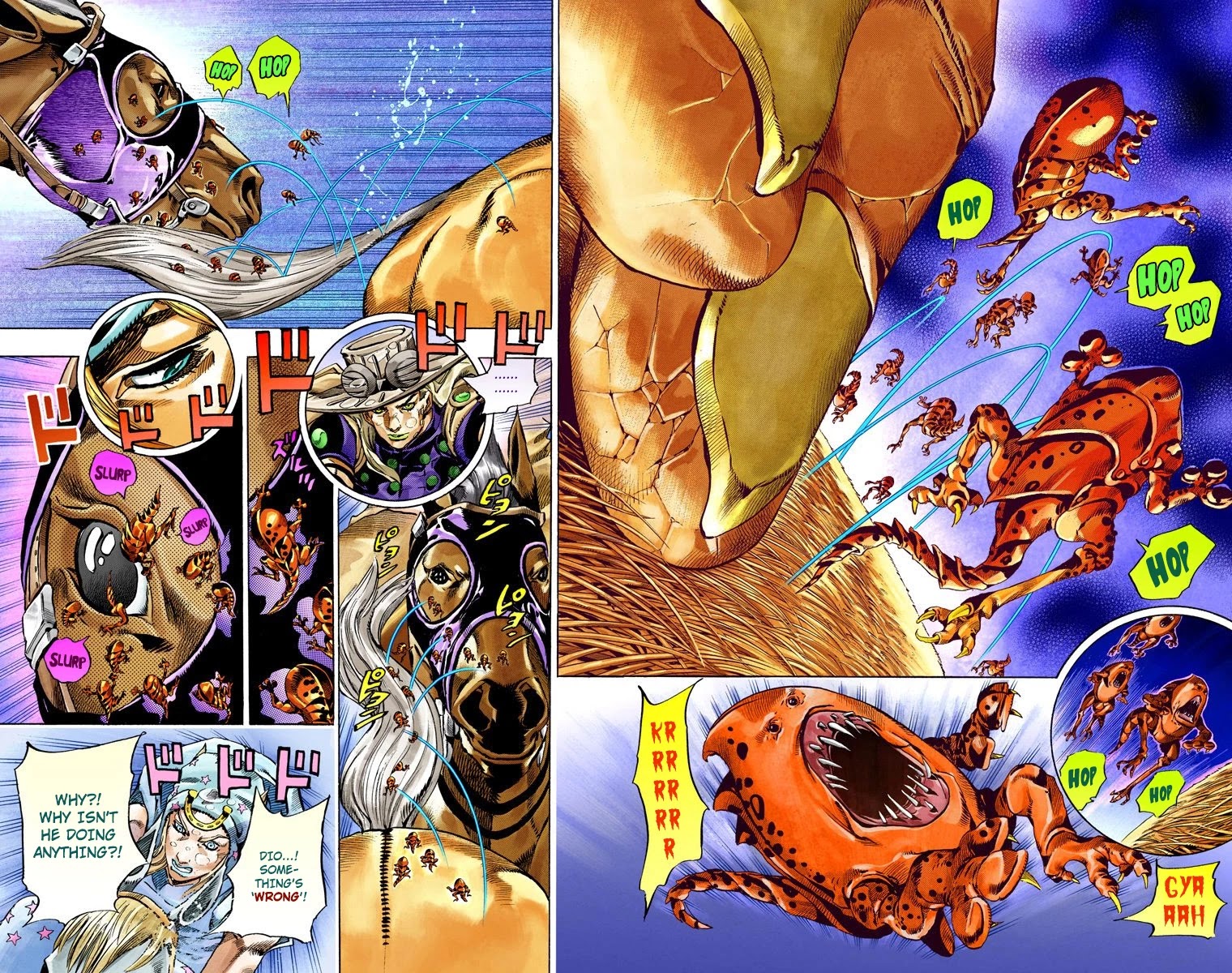 JoJo's Bizarre Adventure Part 7 - Steel Ball Run (Official Colored) Chapter 39 page 6 - Chapter 39: Catch the Rainbow (On That Stormy Night) Part 2