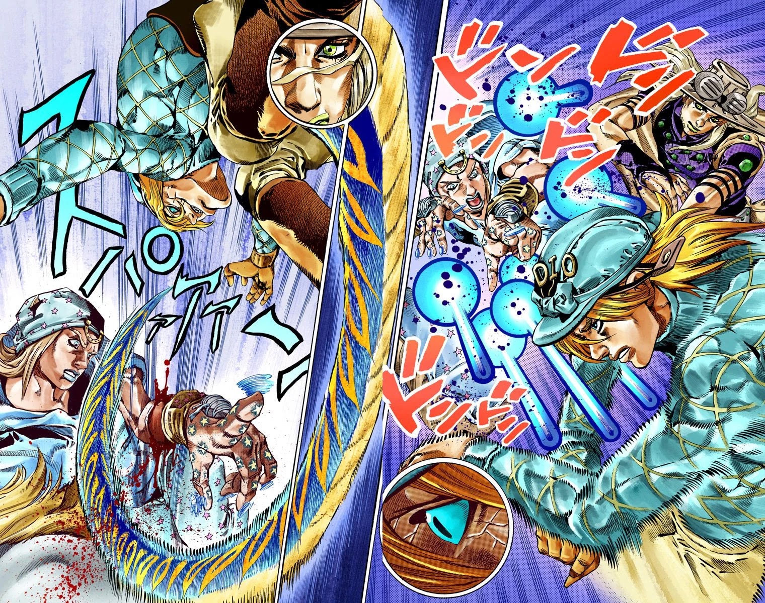JoJo's Bizarre Adventure Part 7 - Steel Ball Run (Official Colored) Chapter 39 page 9 - Chapter 39: Catch the Rainbow (On That Stormy Night) Part 2
