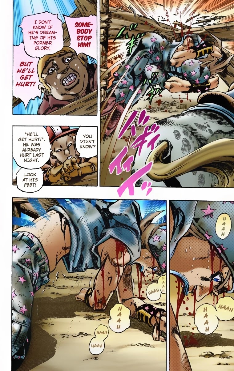 JoJo's Bizarre Adventure Part 7 - Steel Ball Run (Official Colored) Chapter 4 page 8 - Chapter 4: September 25 1890 - 3 Hours to Start