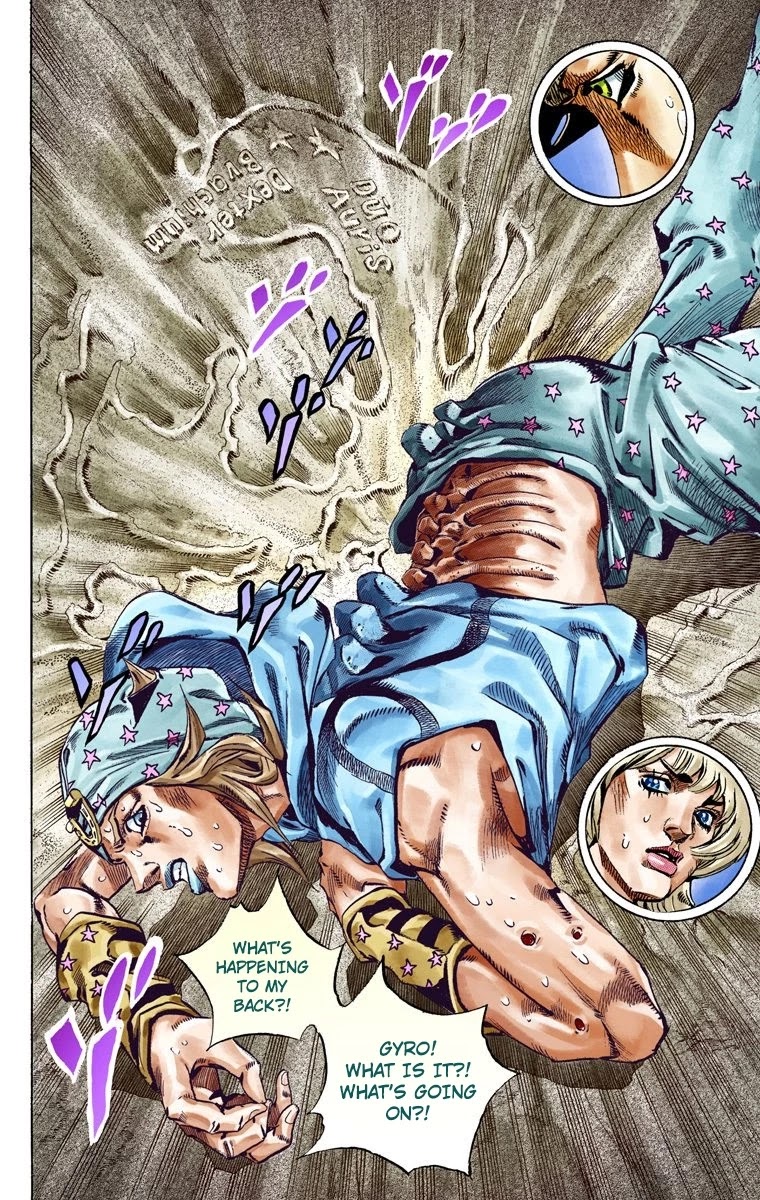 JoJo's Bizarre Adventure Part 7 - Steel Ball Run (Official Colored) Chapter 40 page 17 - Chapter 40: A Silent Way Part 1