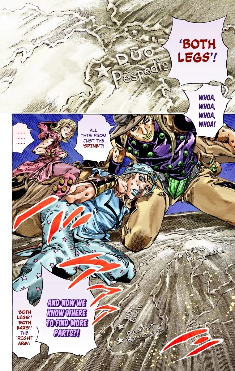 JoJo's Bizarre Adventure Part 7 - Steel Ball Run (Official Colored) Chapter 40 page 20 - Chapter 40: A Silent Way Part 1