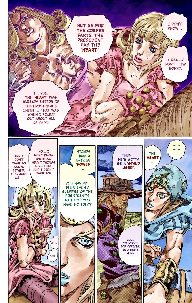 JoJo's Bizarre Adventure Part 7 - Steel Ball Run (Official Colored) Chapter 40 page 22 - Chapter 40: A Silent Way Part 1
