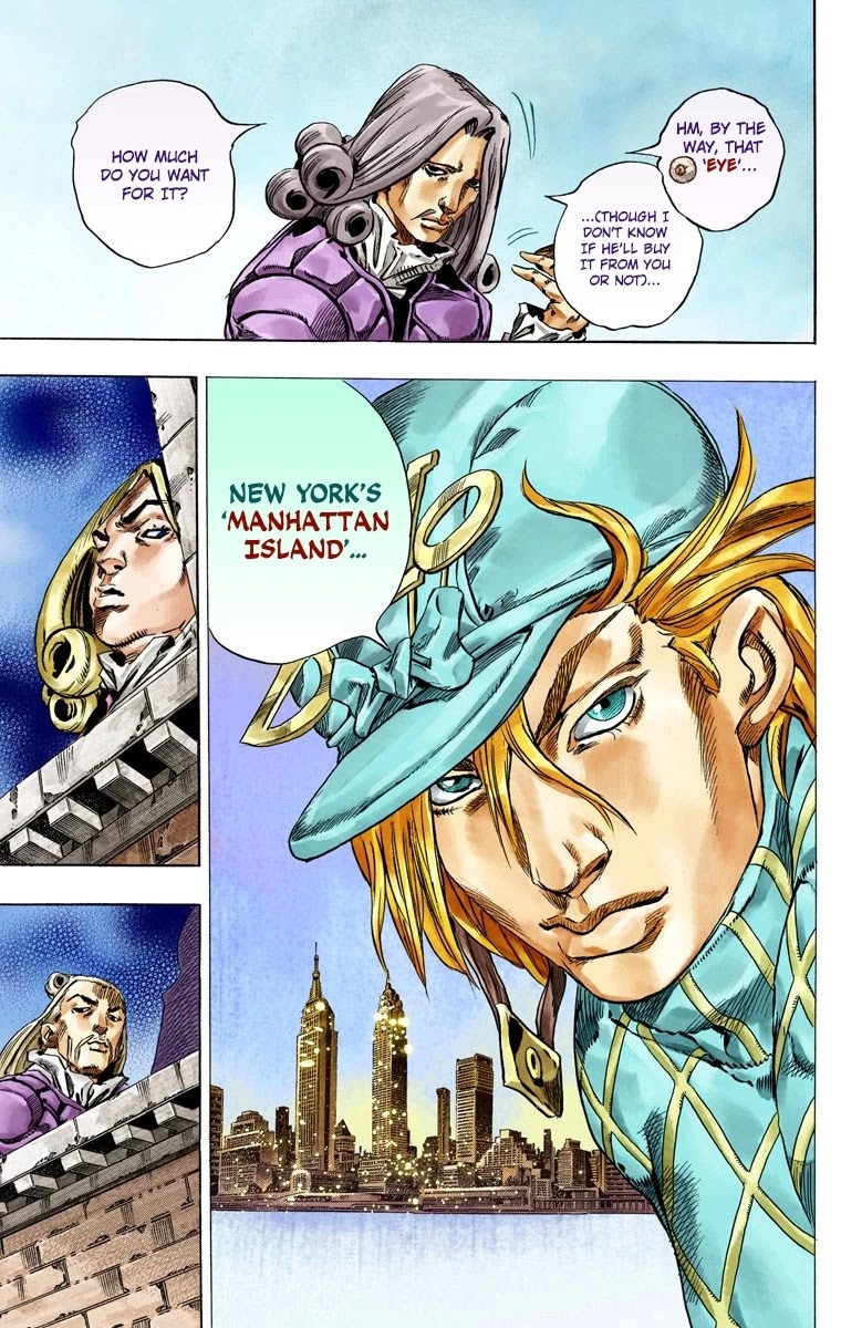 JoJo's Bizarre Adventure Part 7 - Steel Ball Run (Official Colored) Chapter 40 page 39 - Chapter 40: A Silent Way Part 1