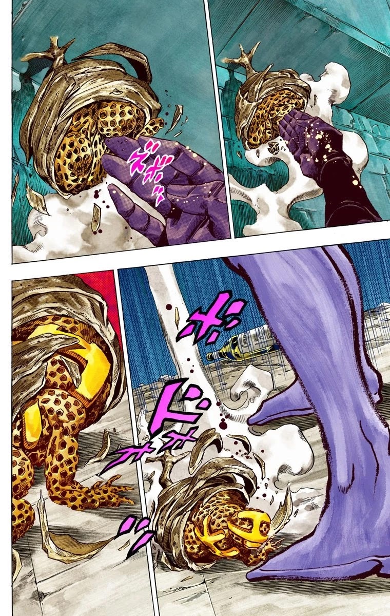 JoJo's Bizarre Adventure Part 7 - Steel Ball Run (Official Colored) Chapter 40 page 50 - Chapter 40: A Silent Way Part 1