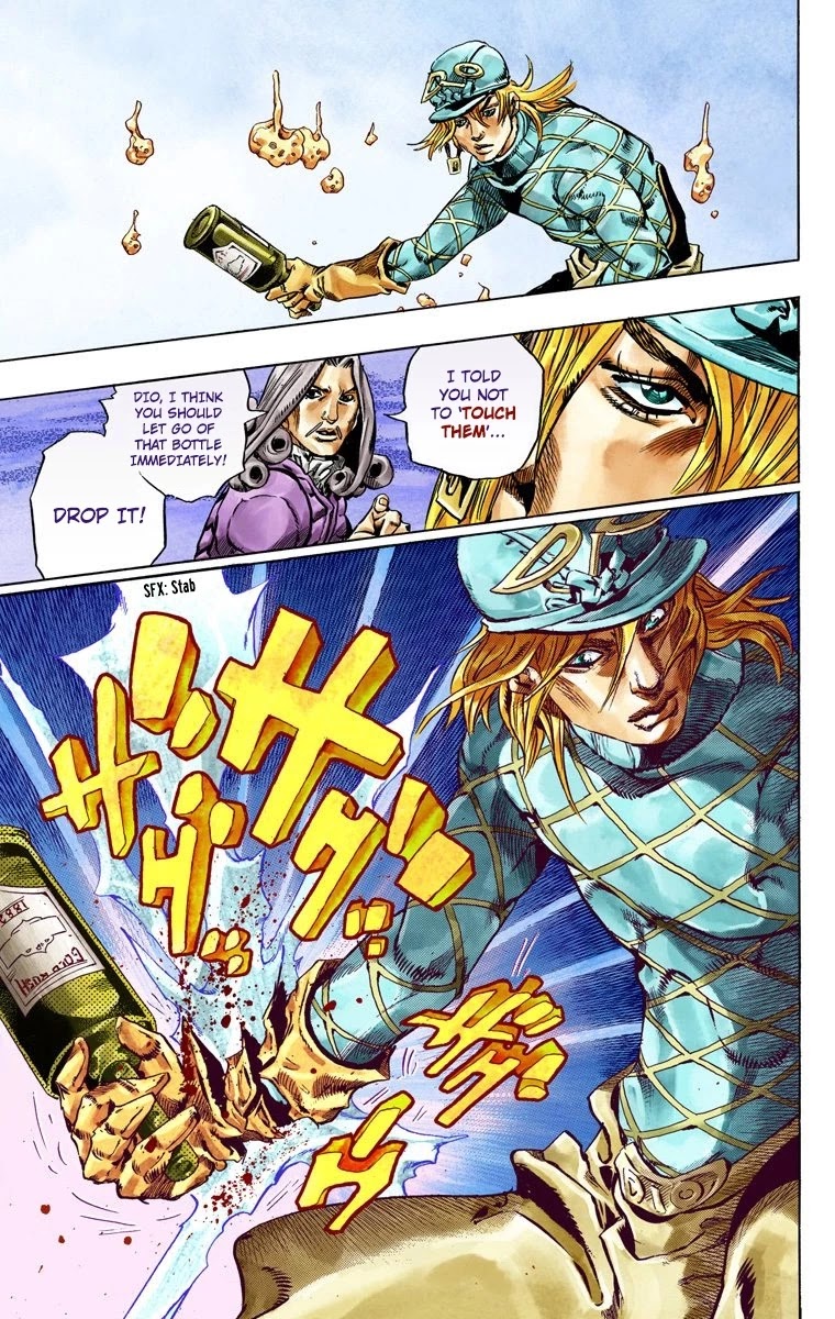 JoJo's Bizarre Adventure Part 7 - Steel Ball Run (Official Colored) Chapter 40 page 54 - Chapter 40: A Silent Way Part 1