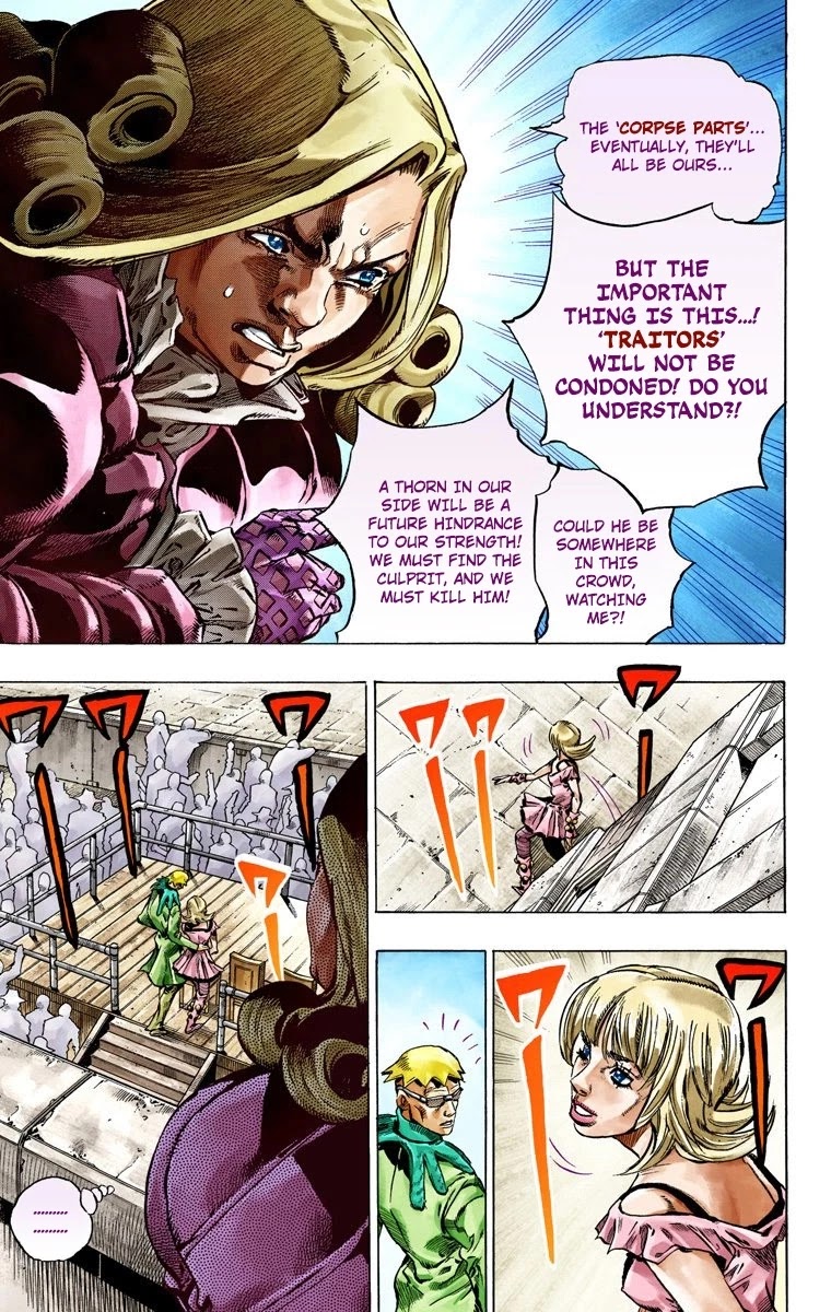 JoJo's Bizarre Adventure Part 7 - Steel Ball Run (Official Colored) Chapter 40 page 7 - Chapter 40: A Silent Way Part 1