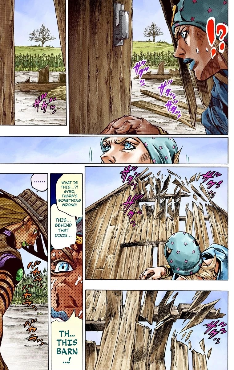 JoJo's Bizarre Adventure Part 7 - Steel Ball Run (Official Colored) Chapter 41 page 21 - Chapter 41: A Silent Way Part 2