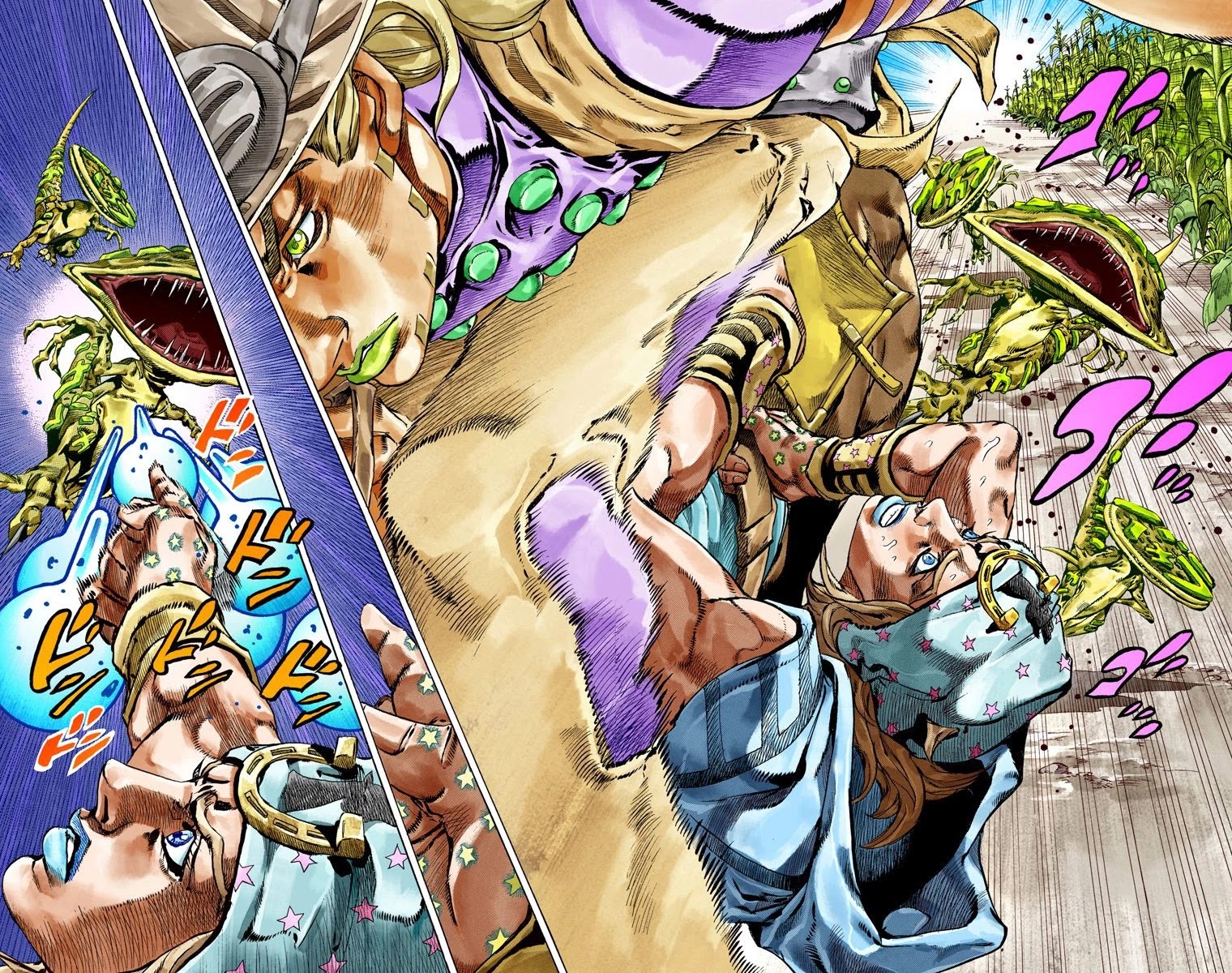 JoJo's Bizarre Adventure Part 7 - Steel Ball Run (Official Colored) Chapter 42 page 30 - Chapter 42: A Silent Way Part 3