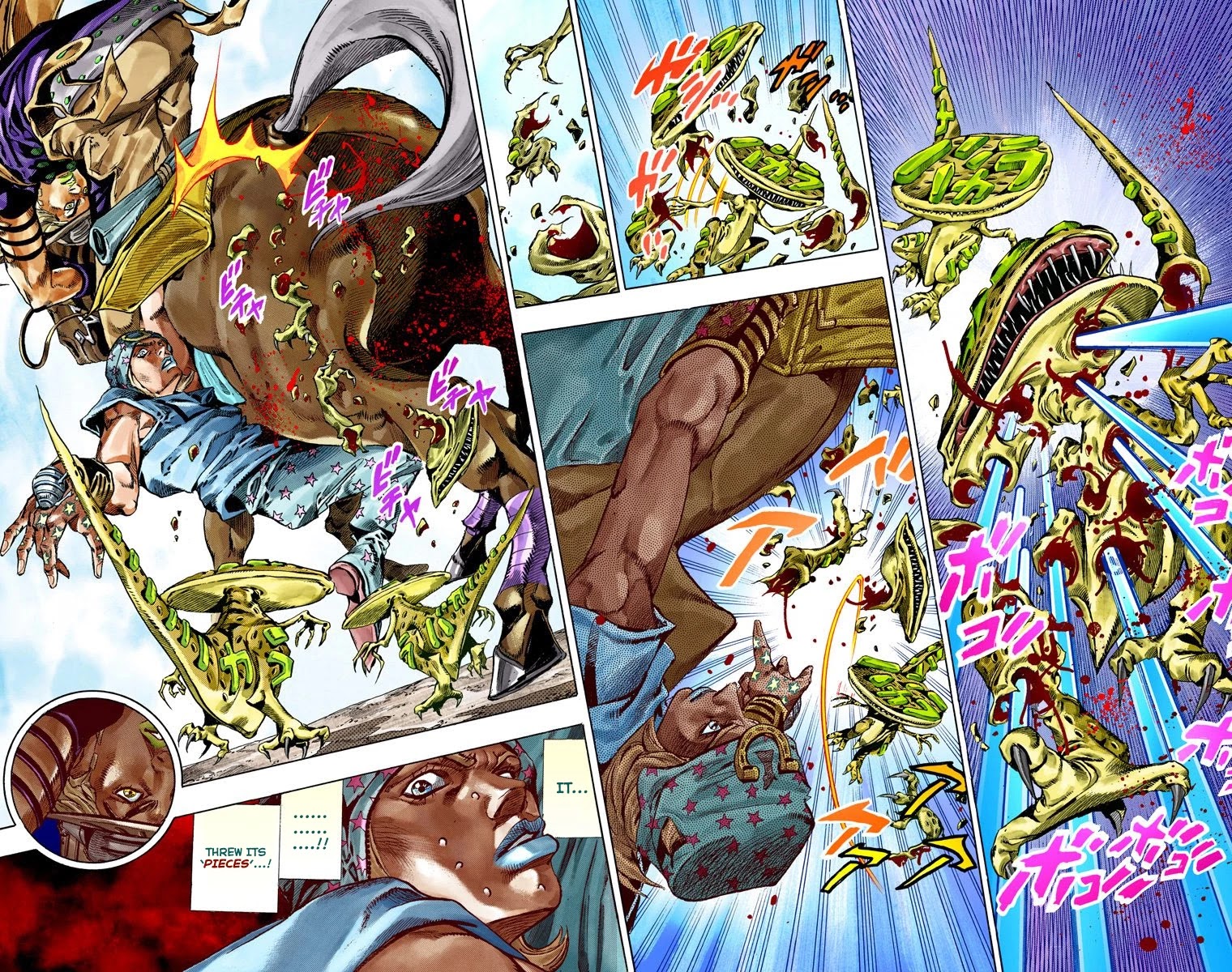 JoJo's Bizarre Adventure Part 7 - Steel Ball Run (Official Colored) Chapter 42 page 31 - Chapter 42: A Silent Way Part 3