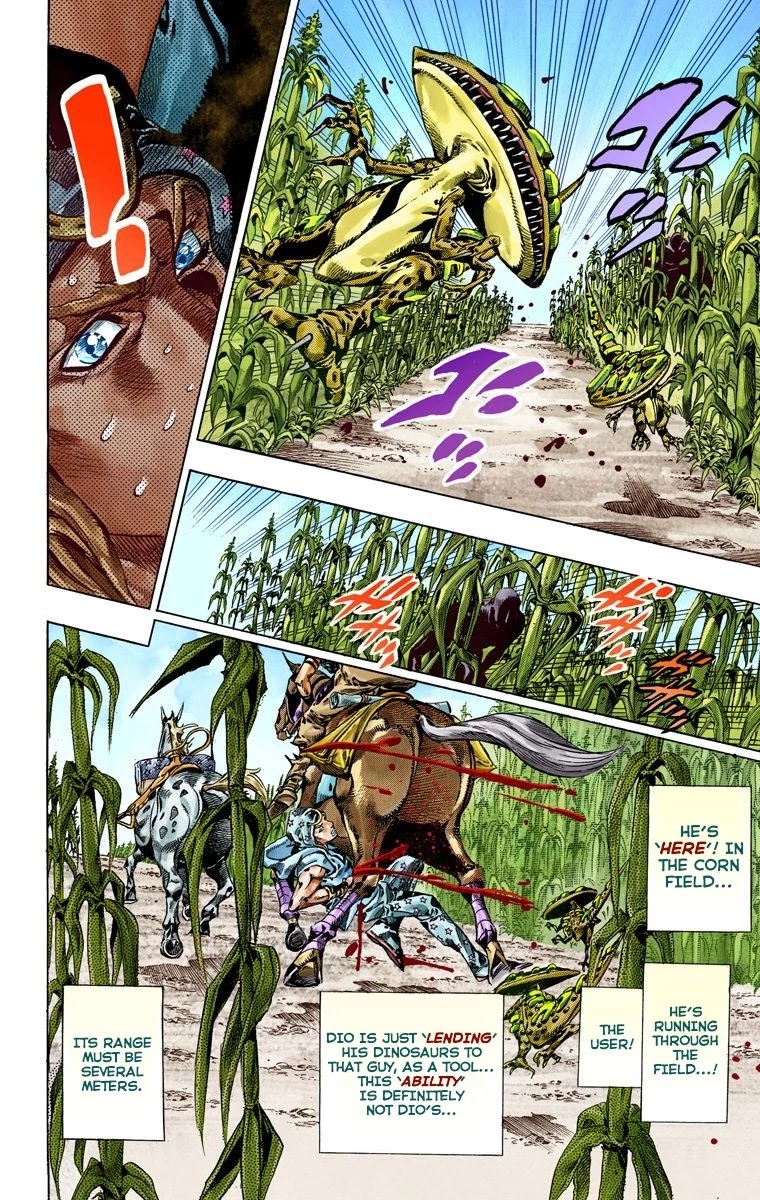 JoJo's Bizarre Adventure Part 7 - Steel Ball Run (Official Colored) Chapter 42 page 33 - Chapter 42: A Silent Way Part 3