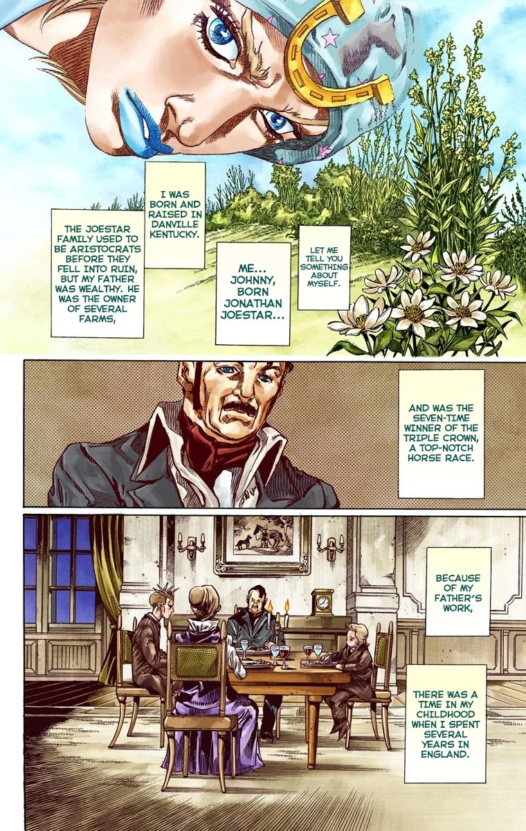 JoJo's Bizarre Adventure Part 7 - Steel Ball Run (Official Colored) Chapter 42 page 4 - Chapter 42: A Silent Way Part 3
