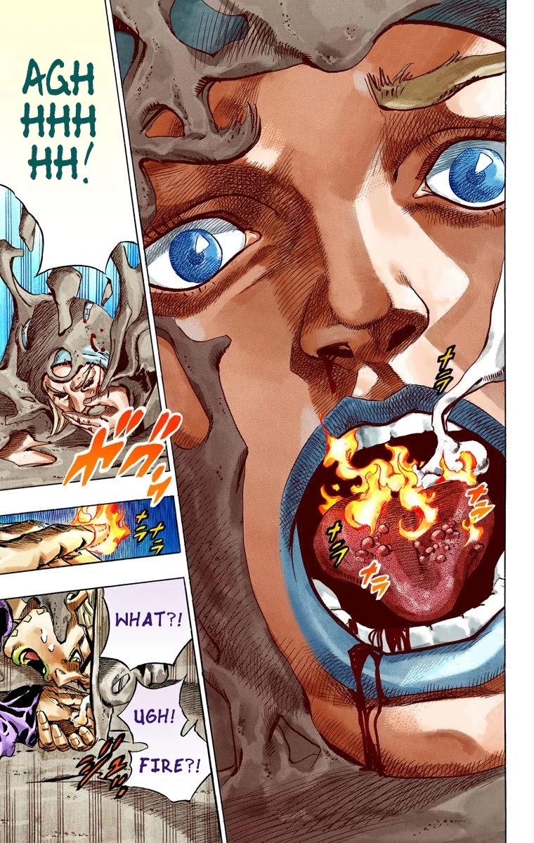 JoJo's Bizarre Adventure Part 7 - Steel Ball Run (Official Colored) Chapter 42 page 40 - Chapter 42: A Silent Way Part 3