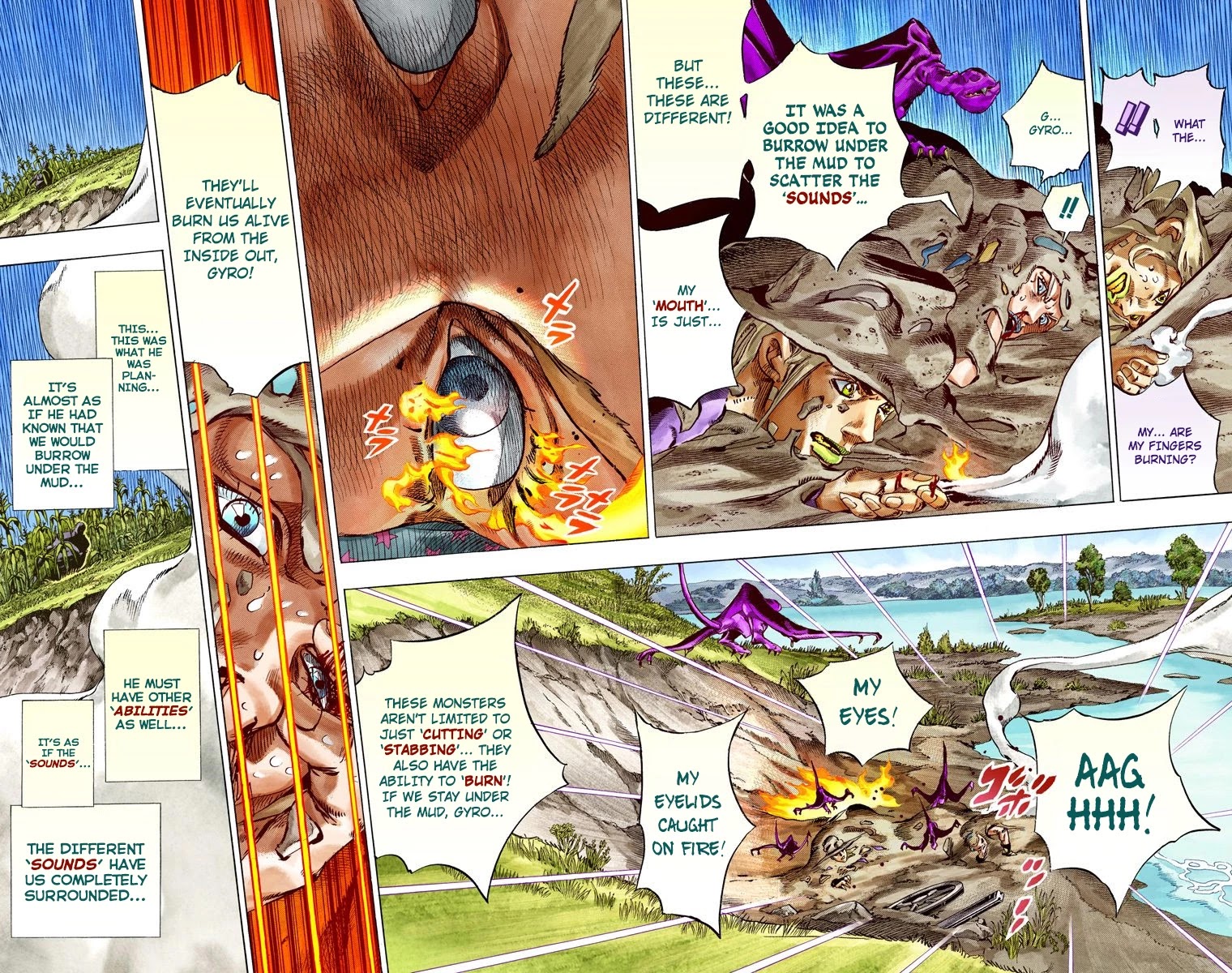 JoJo's Bizarre Adventure Part 7 - Steel Ball Run (Official Colored) Chapter 42 page 41 - Chapter 42: A Silent Way Part 3