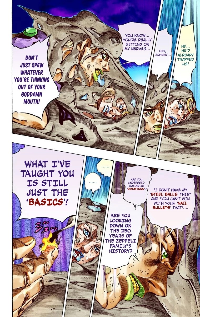 JoJo's Bizarre Adventure Part 7 - Steel Ball Run (Official Colored) Chapter 42 page 42 - Chapter 42: A Silent Way Part 3